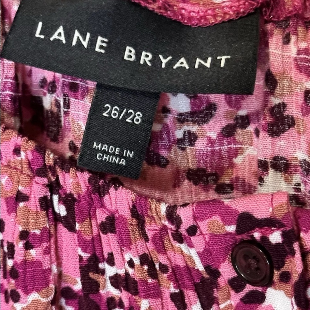 Floral Pink Women's Top - Picture 3 of 3